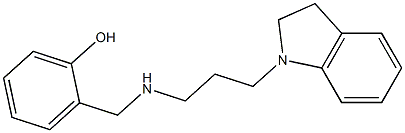 2-({[3-(2,3-dihydro-1H-indol-1-yl)propyl]amino}methyl)phenol