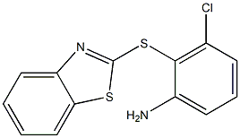 2-(1,3-benzothiazol-2-ylsulfanyl)-3-chloroaniline