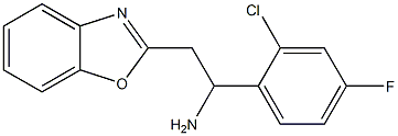 2-(1,3-benzoxazol-2-yl)-1-(2-chloro-4-fluorophenyl)ethan-1-amine