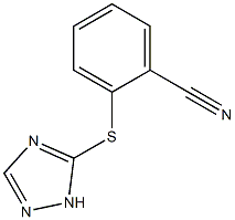 2-(1H-1,2,4-triazol-5-ylsulfanyl)benzonitrile