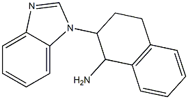 2-(1H-1,3-benzodiazol-1-yl)-1,2,3,4-tetrahydronaphthalen-1-amine Struktur