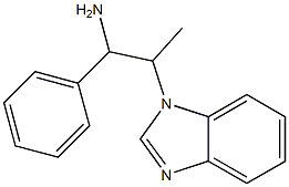 2-(1H-benzimidazol-1-yl)-1-phenylpropan-1-amine