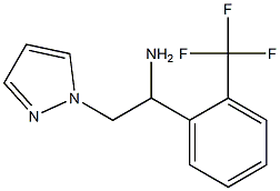 2-(1H-pyrazol-1-yl)-1-[2-(trifluoromethyl)phenyl]ethanamine