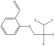 2-(2,2,3,3-tetrafluoropropoxy)benzaldehyde Struktur