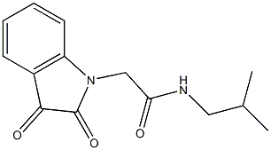 2-(2,3-dioxo-2,3-dihydro-1H-indol-1-yl)-N-(2-methylpropyl)acetamide