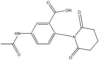 2-(2,6-dioxopiperidin-1-yl)-5-acetamidobenzoic acid