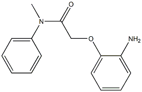  2-(2-aminophenoxy)-N-methyl-N-phenylacetamide