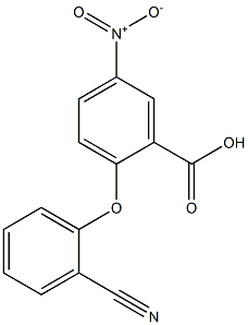  2-(2-cyanophenoxy)-5-nitrobenzoic acid