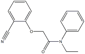 2-(2-cyanophenoxy)-N-ethyl-N-phenylacetamide