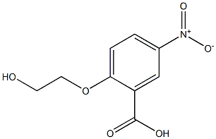 2-(2-hydroxyethoxy)-5-nitrobenzoic acid