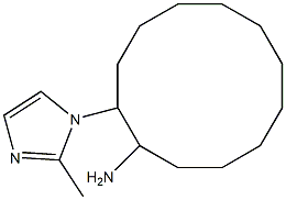  2-(2-methyl-1H-imidazol-1-yl)cyclododecan-1-amine