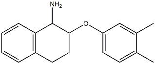  2-(3,4-dimethylphenoxy)-1,2,3,4-tetrahydronaphthalen-1-amine
