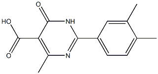 2-(3,4-dimethylphenyl)-4-methyl-6-oxo-1,6-dihydropyrimidine-5-carboxylic acid