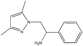  2-(3,5-dimethyl-1H-pyrazol-1-yl)-1-phenylethanamine