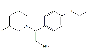 2-(3,5-dimethylpiperidin-1-yl)-2-(4-ethoxyphenyl)ethanamine