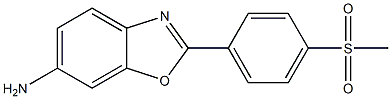  2-(4-methanesulfonylphenyl)-1,3-benzoxazol-6-amine