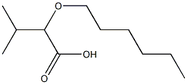 2-(hexyloxy)-3-methylbutanoic acid|