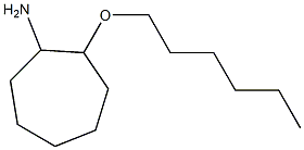  2-(hexyloxy)cycloheptan-1-amine