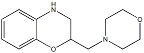 2-(morpholin-4-ylmethyl)-3,4-dihydro-2H-1,4-benzoxazine Structure