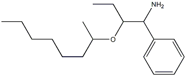 2-(octan-2-yloxy)-1-phenylbutan-1-amine