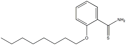 2-(octyloxy)benzene-1-carbothioamide Structure