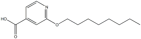 2-(octyloxy)pyridine-4-carboxylic acid Structure