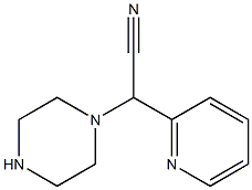 2-(piperazin-1-yl)-2-(pyridin-2-yl)acetonitrile