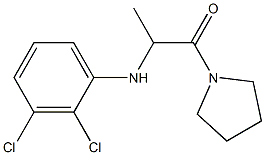  2-[(2,3-dichlorophenyl)amino]-1-(pyrrolidin-1-yl)propan-1-one