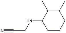 2-[(2,3-dimethylcyclohexyl)amino]acetonitrile,,结构式