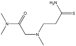 2-[(2-carbamothioylethyl)(methyl)amino]-N,N-dimethylacetamide