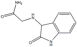 2-[(2-oxo-2,3-dihydro-1H-indol-3-yl)amino]acetamide Structure