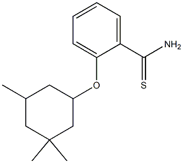  2-[(3,3,5-trimethylcyclohexyl)oxy]benzene-1-carbothioamide