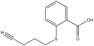  2-[(3-cyanopropyl)sulfanyl]benzoic acid