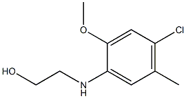 2-[(4-chloro-2-methoxy-5-methylphenyl)amino]ethan-1-ol 结构式