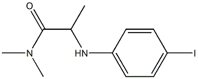 2-[(4-iodophenyl)amino]-N,N-dimethylpropanamide