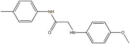 2-[(4-methoxyphenyl)amino]-N-(4-methylphenyl)acetamide