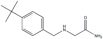 2-[(4-tert-butylbenzyl)amino]acetamide Struktur