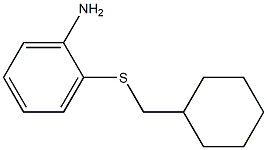 2-[(cyclohexylmethyl)sulfanyl]aniline