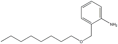 2-[(octyloxy)methyl]aniline Structure
