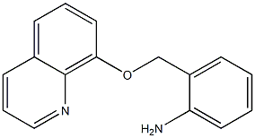 2-[(quinolin-8-yloxy)methyl]aniline Structure