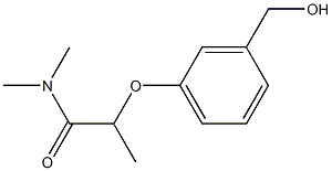2-[3-(hydroxymethyl)phenoxy]-N,N-dimethylpropanamide