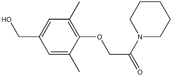 2-[4-(hydroxymethyl)-2,6-dimethylphenoxy]-1-(piperidin-1-yl)ethan-1-one