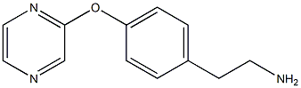  2-[4-(pyrazin-2-yloxy)phenyl]ethanamine