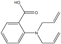 2-[bis(prop-2-en-1-yl)amino]benzoic acid Structure