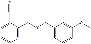 2-{[(3-methoxybenzyl)oxy]methyl}benzonitrile