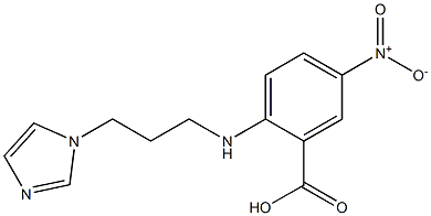 2-{[3-(1H-imidazol-1-yl)propyl]amino}-5-nitrobenzoic acid Structure