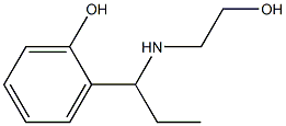  2-{1-[(2-hydroxyethyl)amino]propyl}phenol