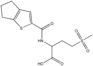 2-{4H,5H,6H-cyclopenta[b]thiophen-2-ylformamido}-4-methanesulfonylbutanoic acid