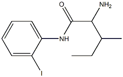  2-amino-N-(2-iodophenyl)-3-methylpentanamide