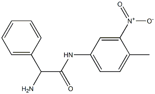 2-amino-N-(4-methyl-3-nitrophenyl)-2-phenylacetamide